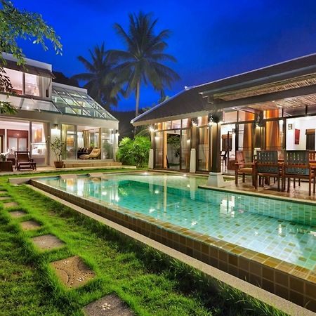Emerald Sands - Beach Front 4 Bed Pool Villa 苏梅岛 外观 照片