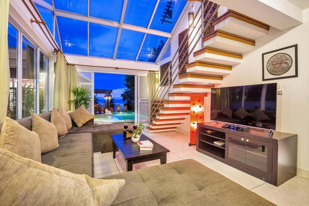 Emerald Sands - Beach Front 4 Bed Pool Villa 苏梅岛 客房 照片